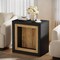 Modern Rectangle Side Table End Table with Frame-Inspired Look